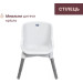 Chicco Стілець для годування Chicco Polly Zest, білий (87170.77)