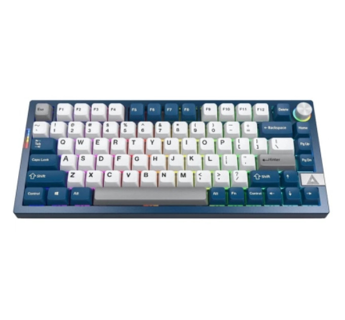 MONTECH Клавіатура MONTECH MKey Pro Darkness Wireless/Bluetooth UA Blue/White (MKPRO75FB)