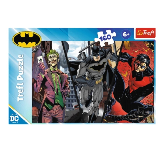 Trefl Пазл Trefl Batman Готовий до дії 160 елементів (5900511154252)