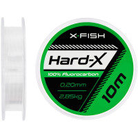 Флюорокарбон X-Fish Hard-X 10m (clear) 0.20mm 2.85kg (1917.03.66)