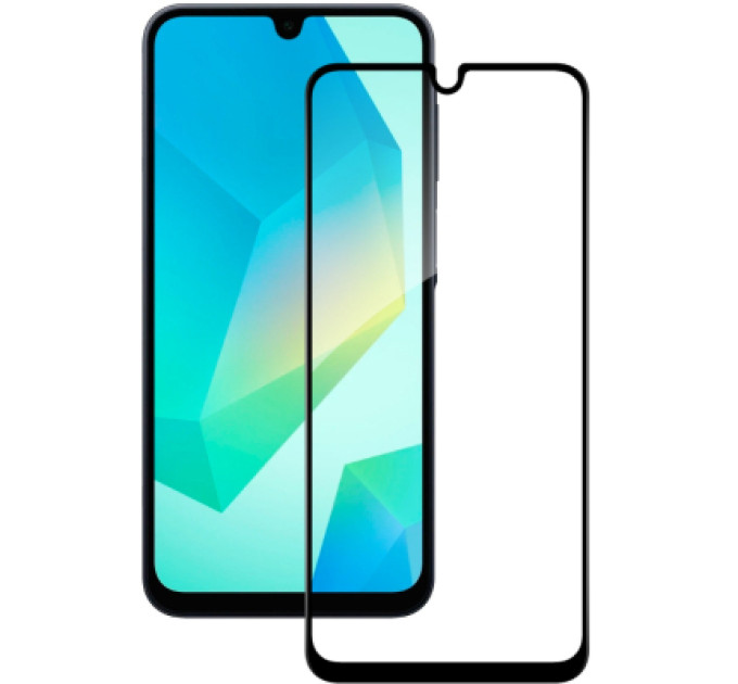 ACCLAB Скло захисне ACCLAB Full Glue Samsung A16 Black (1283126598821)