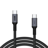 Дата кабель USB-C to USB-C 2.0m PD 100W black-grey Armorstandart (ARM69371)