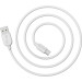 BOROFONE Дата кабель USB 2.0 AM to USB-C 1.0m 2.4A PVC BX14 white BOROFONE (6957531089995)