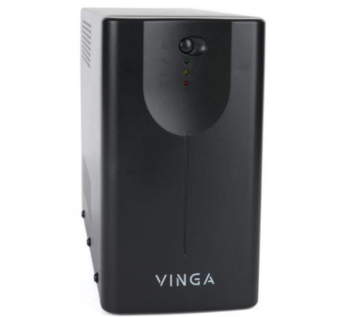 Vinga Пристрій безперебійного живлення Vinga LED 800VA metal case with USB (VPE-800MU)
