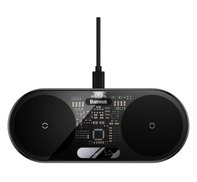 Baseus Зарядний пристрій Baseus 20W Digital LED Display (WXSX010101)