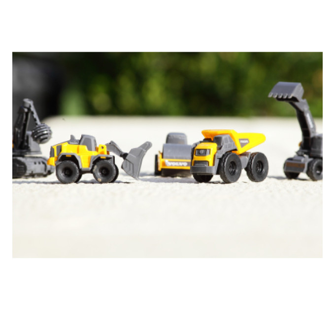 Dickie Toys Спецтехніка Dickie Toys Вольво. Мікроробітники, 5 машин (3722008)