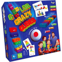 Настільна гра Danko Toys Color Crazy Cubes (укр.) (CCC-02-01U)