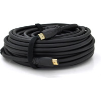 Кабель мультимедійний HDMI M to HDMI M 20.0m V2.0 4K black Ritar (HDMI(M)/(M)V2.0-20m-347B)
