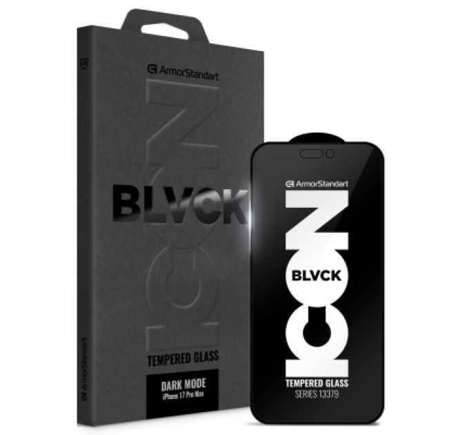 Armorstandart Скло захисне Armorstandart Dark Mode BI Apple iPhone 17 Pro Max (ARM86630)