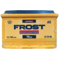 Акумулятор автомобільний FROST ENERGY 78Ah Ев (-/+) (780EN)