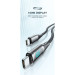 Essager Дата кабель USB-C to USB-C 2.0m 100W Digital Display blue Essager (ES-XCTT1-YDA03)