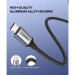 Ugreen Дата кабель USB 2.0 AM to Micro 5P 1.5m 2A US290 black Ugreen (60147)
