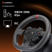 GamePro Кермо GamePro RW575PM з педалями та коробкою передач XBOXONE/PS4/PS3/PC/SWITCH (RW575PM)