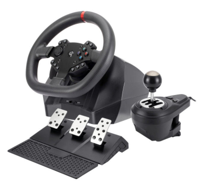 GamePro Кермо GamePro RW575PM з педалями та коробкою передач XBOXONE/PS4/PS3/PC/SWITCH (RW575PM)