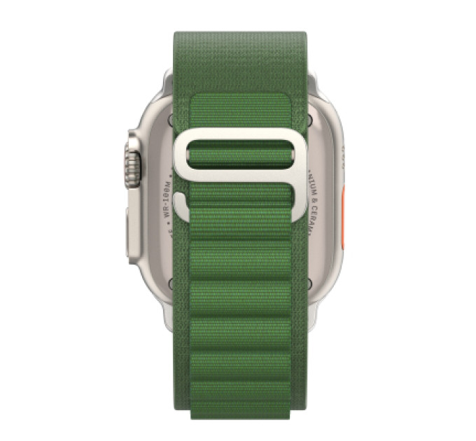 Armorstandart Ремінець до смарт-годинника Armorstandart Alpina Band для Apple Watch 49/46/45/44/42 (Series 1-3) Green (ARM64981)