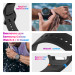 Armorstandart Ремінець до смарт-годинника Armorstandart Samsung Galaxy Watch 8 / 8 Classic (20x113 mm) Dark Grey (ARM86861)