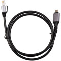 PowerPlant Дата кабель USB-C to RJ45 Ethernet 1.0m PowerPlant (CA914913)