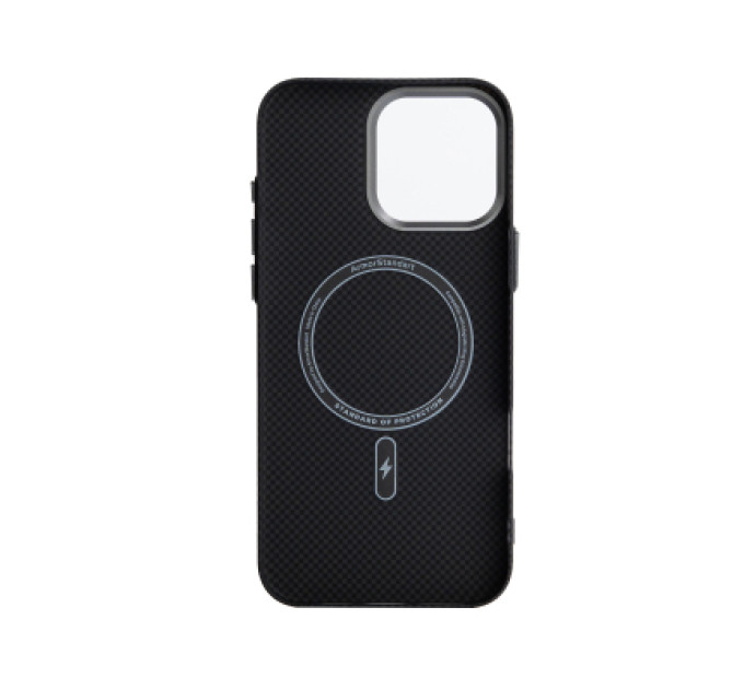 Armorstandart Чохол до мобільного телефона Armorstandart LikeCarbon2 MagCase Apple iPhone 15 Pro Max Kevlar Black (ARM88590)