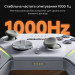 Ajazz Геймпад Ajazz GP100S 2.4G/BT/USB Switch/PC/iOS/Android RGB White (GP100S-W)