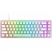 Xtrfy Клавіатура Xtrfy K5 68 keys Kailh Red Hot-swap RGB UA White (K5-RGB-CPT-TPWHITE-R-UKR)