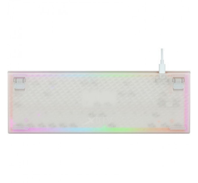 Xtrfy Клавіатура Xtrfy K5 68 keys Kailh Red Hot-swap RGB UA White (K5-RGB-CPT-TPWHITE-R-UKR)