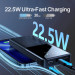 JOYROOM Батарея універсальна JOYROOM 10000mAh 22,5W PD, QC/3.0, 2*USB-A, USB-C In/Out, MicroUSB in, Black (JR-QP191)