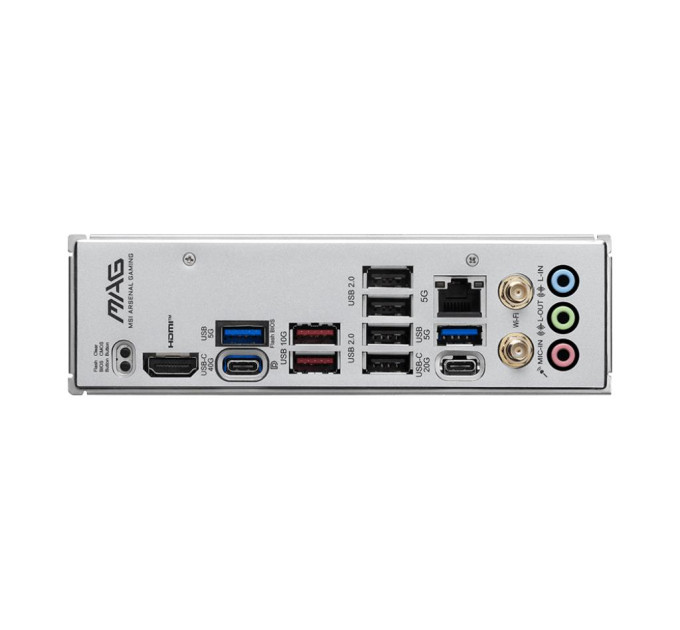 MSI Материнська плата AMD X870 SAM5 ATX MAG X870E GAM MAX WIFI MSI