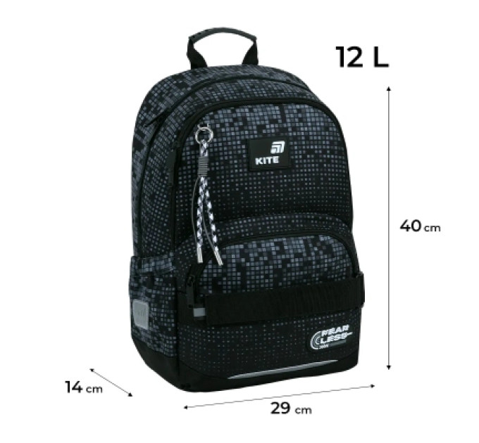 Kite Рюкзак шкільний Kite Education 585 Fearless (K26-585M-3)