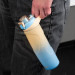 Kite Пляшка для води Kite K26, 760 мл, бежево-синя (K26-1200-1)