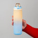 Kite Пляшка для води Kite K26, 760 мл, бежево-синя (K26-1200-1)