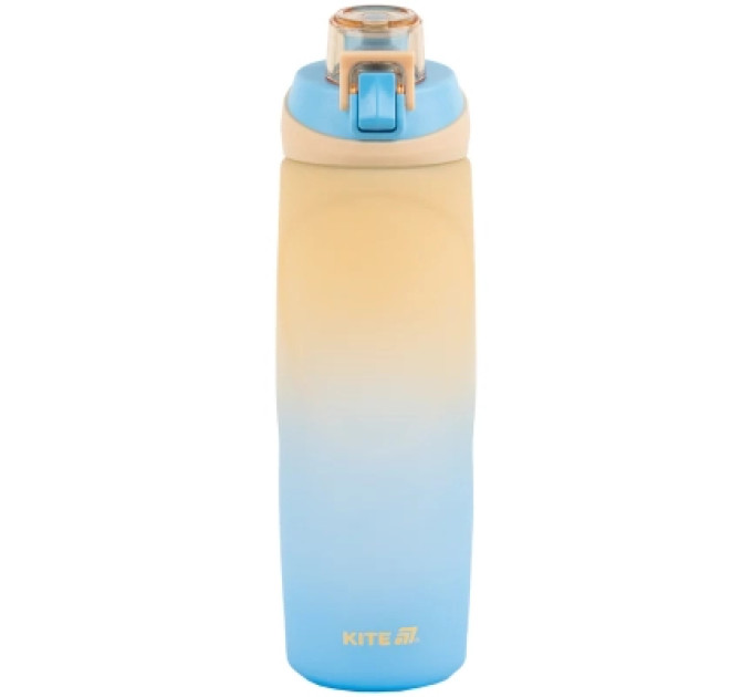 Kite Пляшка для води Kite K26, 760 мл, бежево-синя (K26-1200-1)