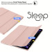 BeCover Чохол до планшета BeCover Tri Fold Hard Apple iPad Air 13" M4 2026 Pink (715335)