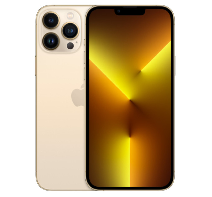 Apple Мобільний телефон Apple iPhone 13 Pro Max 128Gb Gold (REF B) BREEZY (2BMLL83)