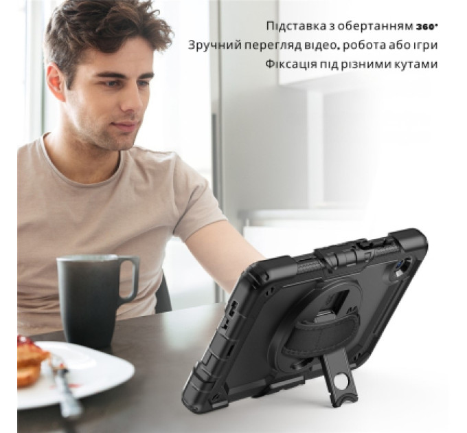 BeCover Чохол до планшета BeCover FortTab Samsung Galaxy Tab A11 Plus SM-X236B 11.0" Black (715640)