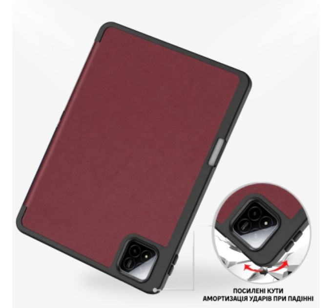 BeCover Чохол до планшета BeCover Flexible TPU Mate Xiaomi Pad 7 / 7 Pro 11.2" Red Wine (715619)