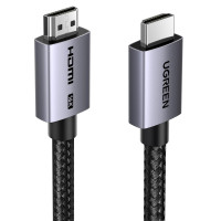Кабель мультимедійний UGREEN HDMI 16K Male to Male Aluminum Braid Cable 2m Ugreen (65900)