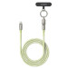 Ugreen Дата кабель UGREEN USB-C to USB-C PD Fast Charging Lanyard Cable 60W Max Green 1.2m Ugreen (35500)