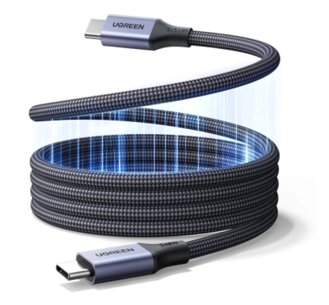 Ugreen Дата кабель UGREEN USB-C to USB-C PD Magnetic Fast Charging Cable 1m Ugreen (85973)