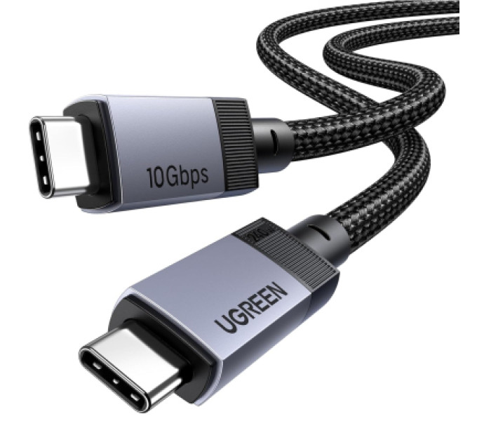 Ugreen Дата кабель UGREEN USB 3.2 Gen 2 Cable 2m Ugreen (95619)