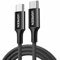 Дата кабель UGREEN USB-C to USB-C PD Fast Charging Cable 1m Ugreen (75731)