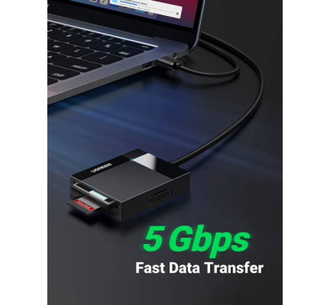 Ugreen Зчитувач флеш-карт UGREEN USB 3.0 All-in-One Card Reader 50cm Ugreen (30333)