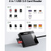 Ugreen Зчитувач флеш-карт UGREEN USB 3.0 All-in-One Card Reader 50cm Ugreen (30333)