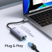 Ugreen Перехідник UGREEN USB-C Gigabit Ethernet Adapter Ugreen (40322)