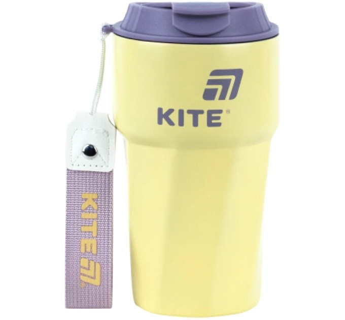 Kite Термокружка Kite K26-1220 450 мл, жовта (K26-1220-3)