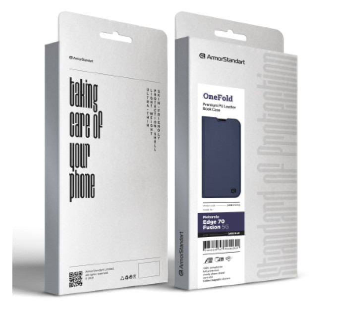 Armorstandart Чохол до мобільного телефона Armorstandart OneFold Case Motorola Edge 70 Fusion 5G Dark Blue (ARM91214)