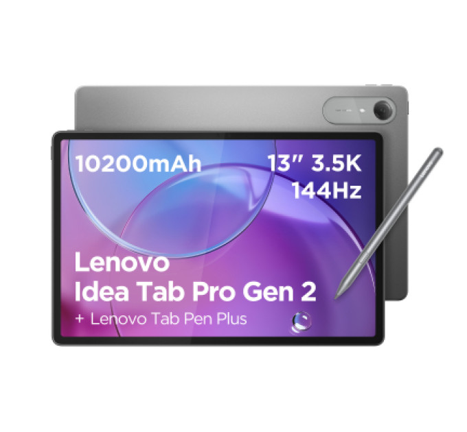 LENOVO Планшет Lenovo Idea Tab Pro (Gen 2) 8/256 Luna Grey + Keyboard&Pen (ZAHD0484UA)