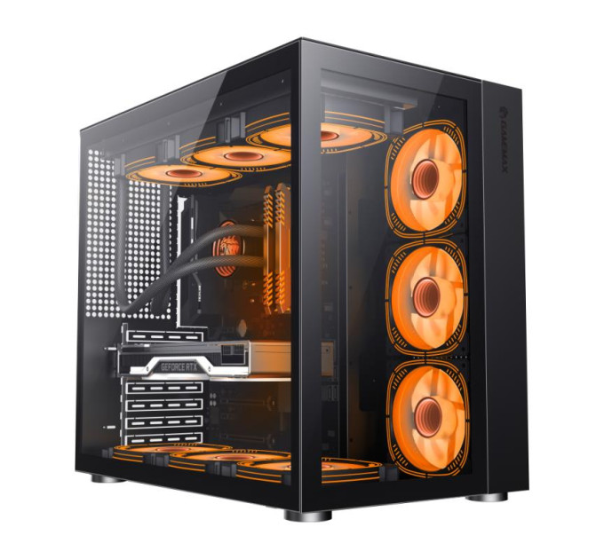 Gamemax Корпус  Gamemax Infinity Black with window (Infinity BK)