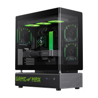 Корпус  Gamemax N90 Black with window (N90 BG)
