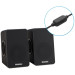 ColorWay Акустична система ColorWay BaseSound 2.0 USB Black (CW-SPU03BK)