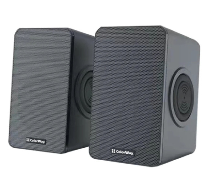 ColorWay Акустична система ColorWay BaseSound 2.0 USB Black (CW-SPU03BK)